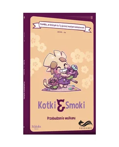 Komiks paragrafowy Kotki i smoki Przebudzenie wulkanu