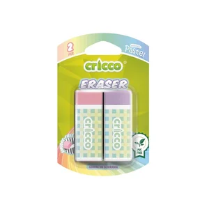 Gumka do ścierania pastel 2szt CRICCO Gumka do ścierania pastel 2szt CRICCO