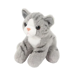 Kot siedzący szary 13cm Kot siedzący szary 13cm
