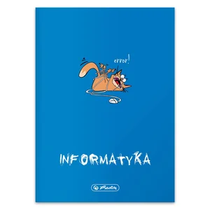 Paczka zeszyt A5 Eco PP Informatyka 60k kratka 5 szt.