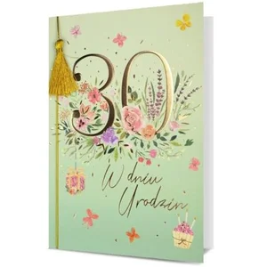 Karnet B6 Urodziny 30 Karnet B6 Urodziny 30