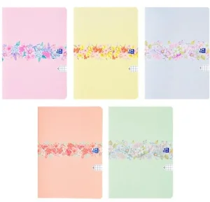 Brulion B5/96K kratka Floral (5szt) OXFORD Brulion B5/96K kratka Floral (5szt) OXFORD