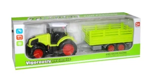 Traktor z przyczepą