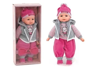 Lalka bobas 35cm z polskim dźwiękiem Lalka bobas 35cm z polskim dźwiękiem