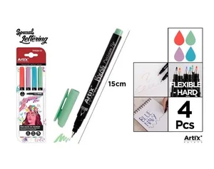 Markery z precyzyjną końcówką Happy Colors 4 kol