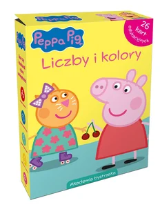 Świnka Peppa. Liczby i kolory. Karty edukacyjne w pudełku Świnka Peppa. Liczby i kolory. Karty edukacyjne w pudełku