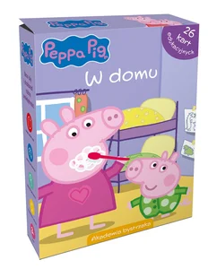Świnka Peppa. W domu. Karty edukacyjne w pudełku Świnka Peppa. W domu. Karty edukacyjne w pudełku