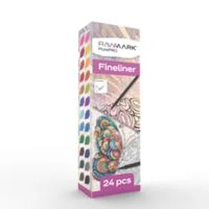 Cienkopisy Finliner Rawmark 24 kolory Cienkopisy Finliner Rawmark 24 kolory