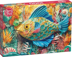 Puzzle 1000 CherryPazzi Quilled Fish 30806 Puzzle 1000 CherryPazzi Quilled Fish 30806