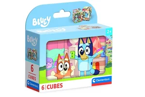 Klocki 6 elementów Bluey