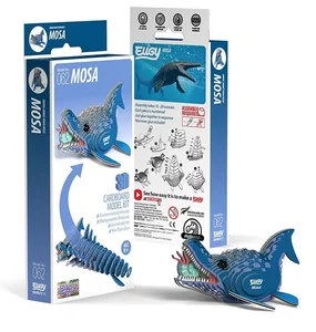 Dinozaur Mozazaur Eugy. Eko Układanka 3D Dinozaur Mozazaur Eugy. Eko Układanka 3D
