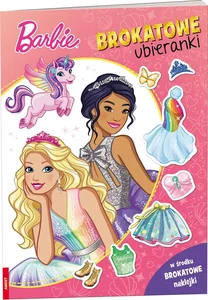 Barbie Brokatowe Ubieranki Barbie Brokatowe Ubieranki