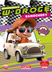 Kolorowanka W drogę. Samochody z naklejkami Kolorowanka W drogę. Samochody z naklejkami