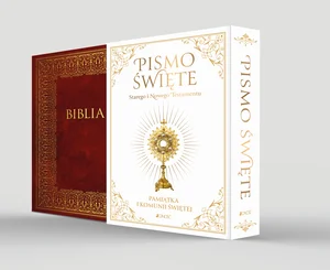 Pismo Święte Starego i Nowego Testamentu Biblia Domowa Pamiątka I Komunii Świętej
