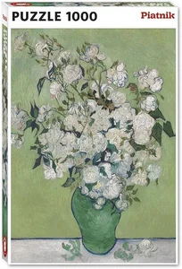 Puzzle 1000 Van Gogh, Wazon z różami