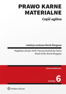 Prawo karne materialne Część ogólna