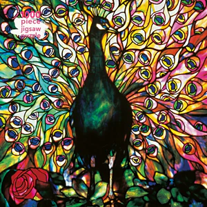 Puzzle 1000 Paw - witraż Louis Comfort Tiffany FTJP043 Puzzle 1000 Paw - witraż Louis Comfort Tiffany FTJP043