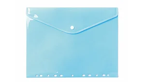 Teczka A4 kopertowa PP zawieszana pastel niebieski