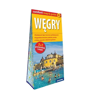 Węgry laminowany map&guide XL 2w1 przewodnik i mapa Węgry laminowany map&guide XL 2w1 przewodnik i mapa