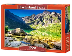Puzzle 1500 Sunrise at Morskie Oko, Tatras, Poland