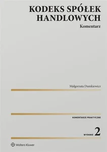 Kodeks spółek handlowych Komentarz w.2/2024