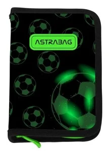 Piórnik pojedynczy jednoklapkowy z wyposażeniem ASTRABAG NEO FOOTBALL, AC11 Piórnik pojedynczy jednoklapkowy z wyposażeniem ASTRABAG NEO FOOTBALL, AC11