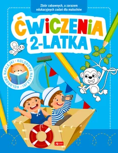 Ćwiczenia 2-latka z naklejkami Ćwiczenia 2-latka z naklejkami