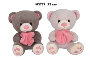 Miś z kokardą 23cm MIX