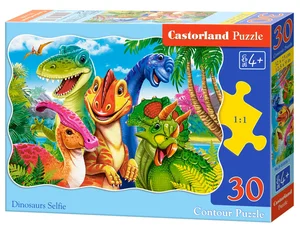 Puzzle 30 el.  B-03808-1 Dinosaurs Selfie B-03808-1