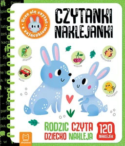 Czytanki-naklejanki. Uczę się czytać z zajączkiem. Rodzic czyta, dziecko nakleja Czytanki-naklejanki. Uczę się czytać z zajączkiem. Rodzic czyta, dziecko nakleja