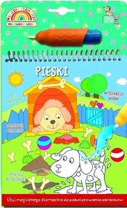 Pieski. Malowanka z wodnym flamastrem Pieski. Malowanka z wodnym flamastrem