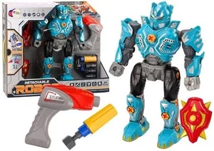 Robot do skręcania światła dźwięk turkusowy