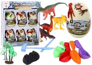 Jaja z dinozaurami 6szt Jaja z dinozaurami 6szt
