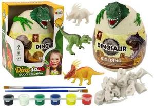 Jajo z dinozaurami do malowania DIY Jajo z dinozaurami do malowania DIY