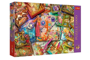 Puzzle 1000 Premium Plus Quality Tea Time: Biurko dziennikarza