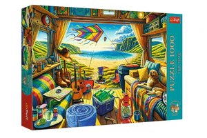 Puzzle 1000 Tea Time Kamperem w podróży