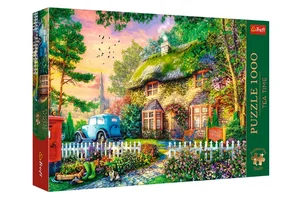 Puzzle 1000 Premium Plus Quality Tea Time: Domek Stoney Lane