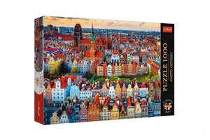 Puzzle 1000 Photo Widok na Gdańsk Polska