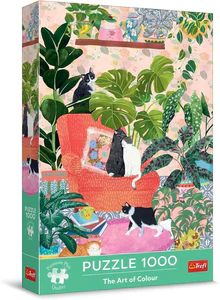 Puzzle 1000 Premium Plus Quality The Art of Colour: Nie ma to jak w domu