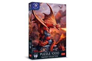 Puzzle 1000 Premium Plus Quality Fantasy Collection: Ognisty Smok