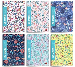 Zeszyt A4/48K linia Be More Flor (10szt) Zeszyt A4/48K linia Be More Flor (10szt)