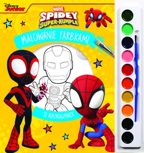 Malowanie farbkami. Marvel Spidey i Super-kumple Malowanie farbkami. Marvel Spidey i Super-kumple