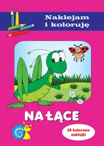 Na łące Naklejam i koloruję Na łące Naklejam i koloruję