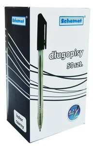 Długopis 0,7mm Typic czarny (50szt) Długopis 0,7mm Typic czarny (50szt)