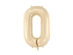 Balon foliowy 0 beż 72cm