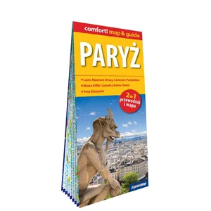 Paryż laminowany map&guide 2w1 przewodnik i mapa Paryż laminowany map&guide 2w1 przewodnik i mapa