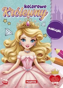 Kolorowe królewny z naklejkami Kolorowe królewny z naklejkami