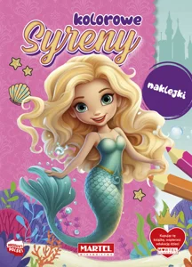 Kolorowe syreny z naklejkami Kolorowe syreny z naklejkami