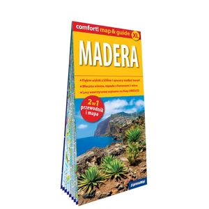 Madera laminowany map&guide 2w1 przewodnik i mapa Madera laminowany map&guide 2w1 przewodnik i mapa