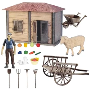 Zestaw farma domek rolnika DIY Zestaw farma domek rolnika DIY